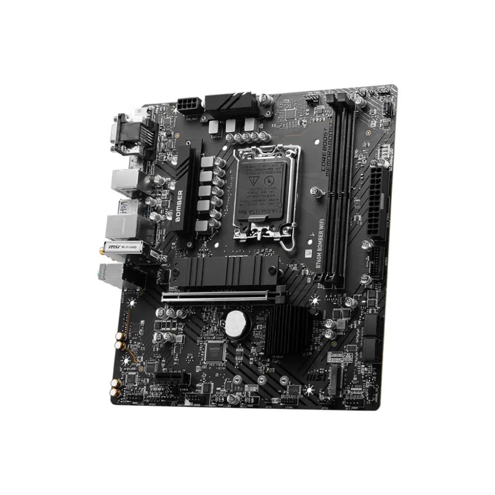 MSI B760M BOMBER WIFI DDR5 Motherboard For Intel 12th | 13th | 14th Gen view 4